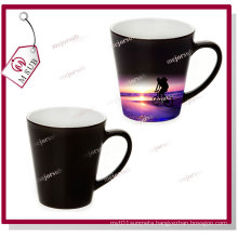 Top Glossy! 12oz Magic Color-Changing Mugs with Sublimation